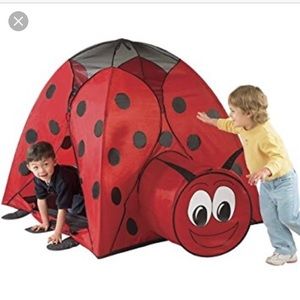 Children's ladybug tent